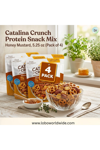Catalina Crunch Protein Snack Mix Honey Mustard, 5.25 oz