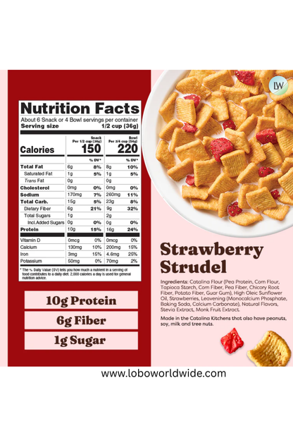 Catalina Crunch fruit flavors cereal bundle 32oz