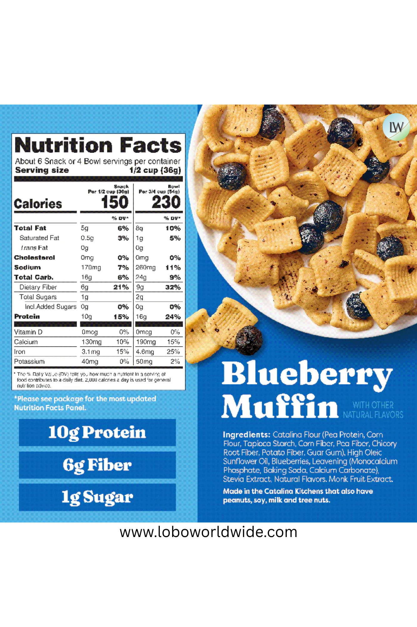 Catalina Crunch fruit flavors cereal bundle 32oz