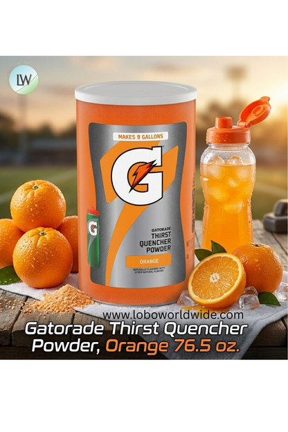 Gatorade Thirst Quencher Powder,  76.5 oz.(Various Flavours)