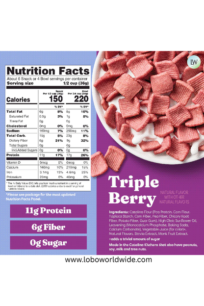 Catalina Crunch fruit flavors cereal bundle 32oz