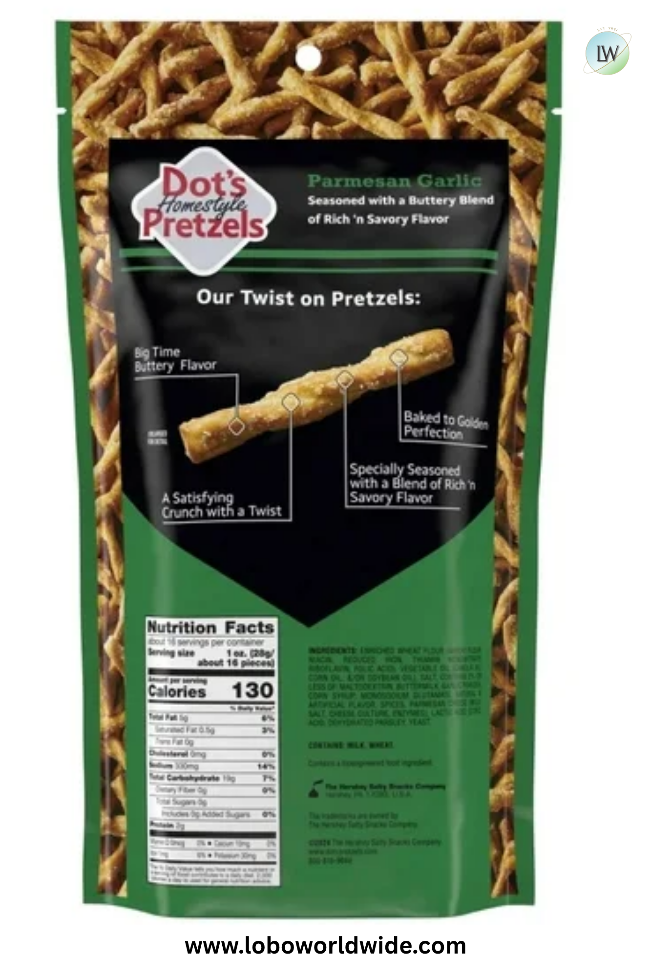 Dot's Homestyle Pretzels, Pretzel Twists Snack, 16 oz.