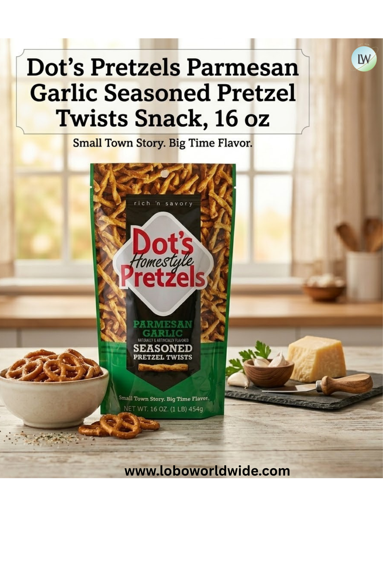 Dot's Homestyle Pretzels, Pretzel Twists Snack, 16 oz.