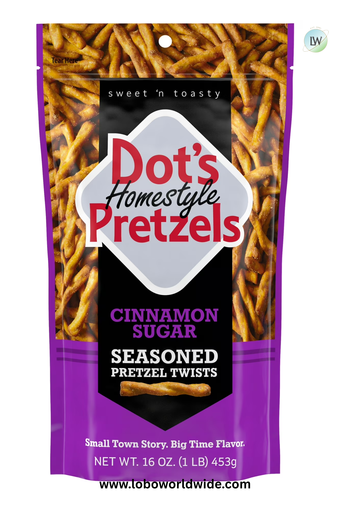 Dot's Homestyle Pretzels, Pretzel Twists Snack, 16 oz.