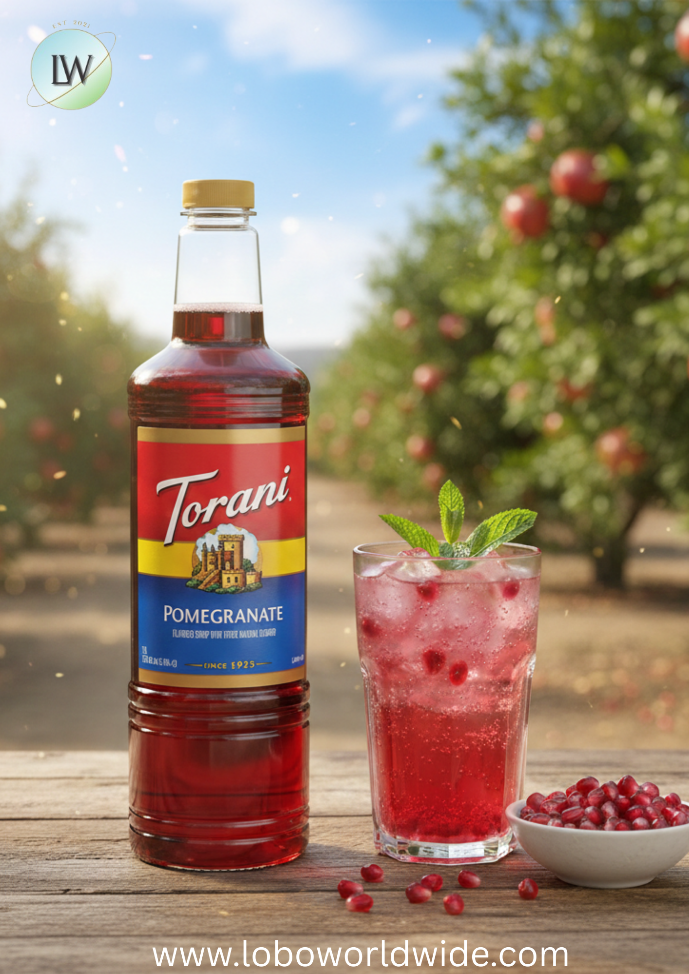 Torani Syrup Plastic Bottle 1 Liter - 6/Case (Various Flavors)