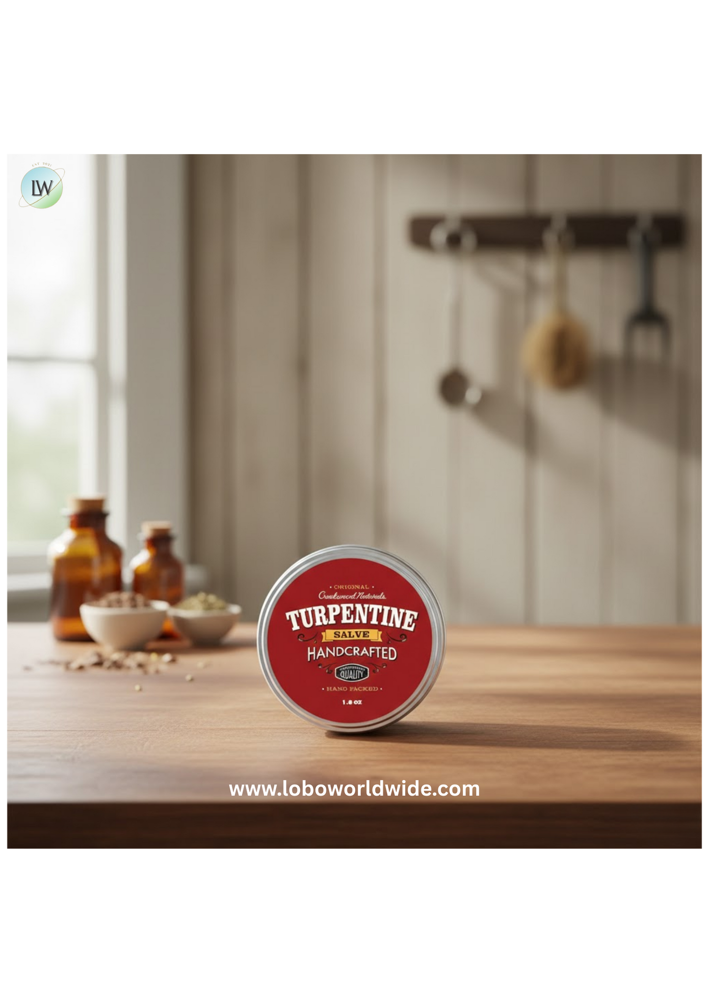 Turpentine Salve - All Natural and Handcrafted