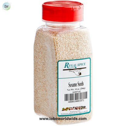 Regal White Sesame Seeds (Various Sizes)