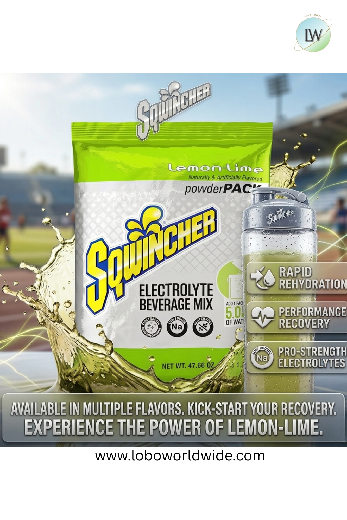 Sports Drink Mix Powder 47.66 oz.(Various Flavours)