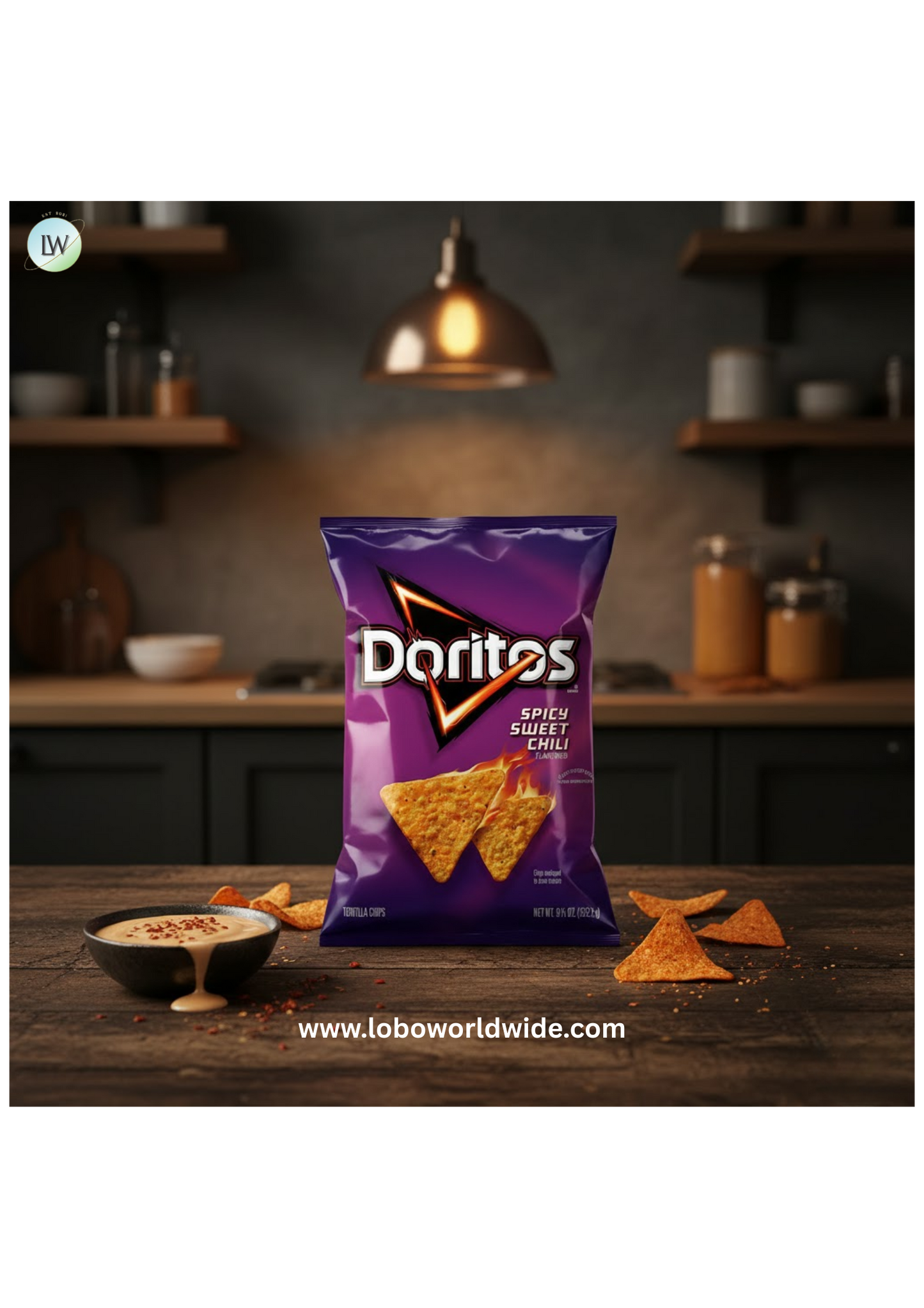 Doritos Tortilla Chips Spicy Sweet Chili Flavored Snack Chips, 9.25 Ounce Bag
