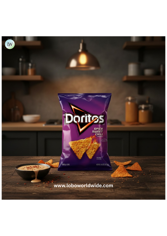 Doritos Tortilla Chips Spicy Sweet Chili Flavored Snack Chips, 9.25 Ounce Bag