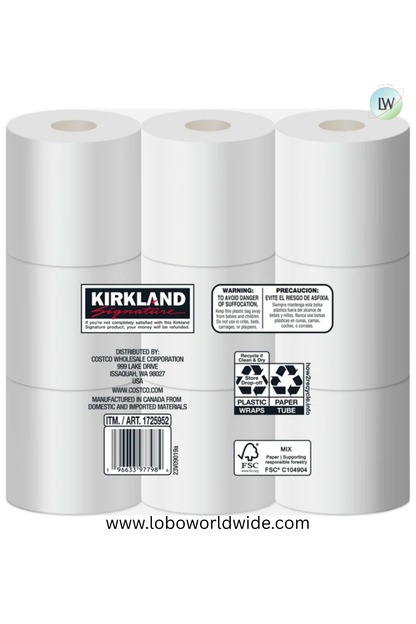 Kirkland Signature Ultra Soft Bath Tissue, 2-Ply, 231 Sheets, 36 Rolls