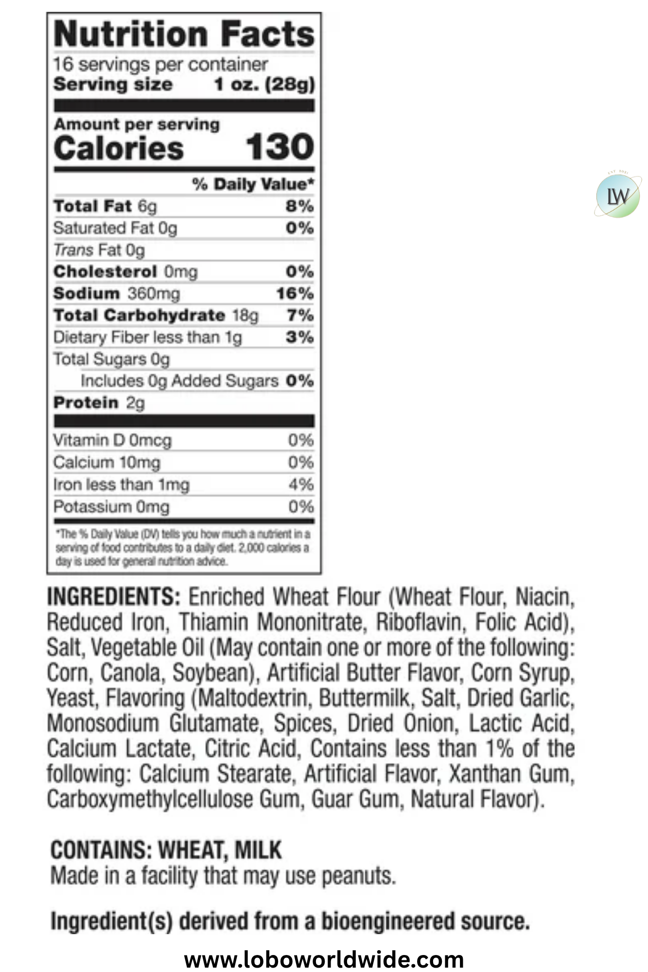Dot's Homes Pretzel Twist Snack, 1oz. (Pack of 10)