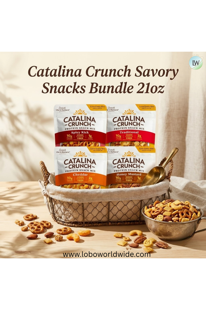 Catalina Crunch savory snacks bundle 21oz