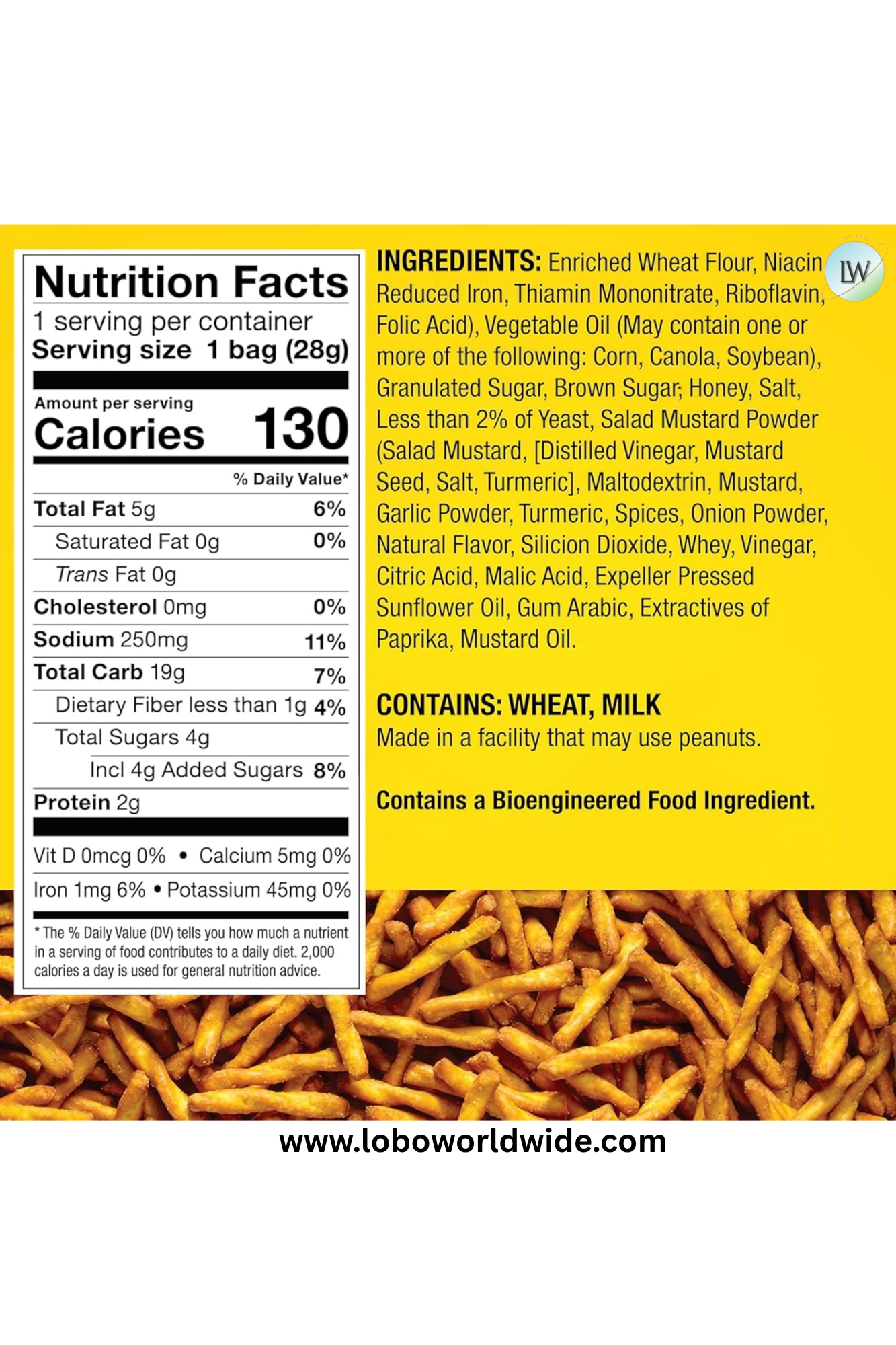 Dot's Homes Pretzel Twist Snack, 1oz. (Pack of 10)