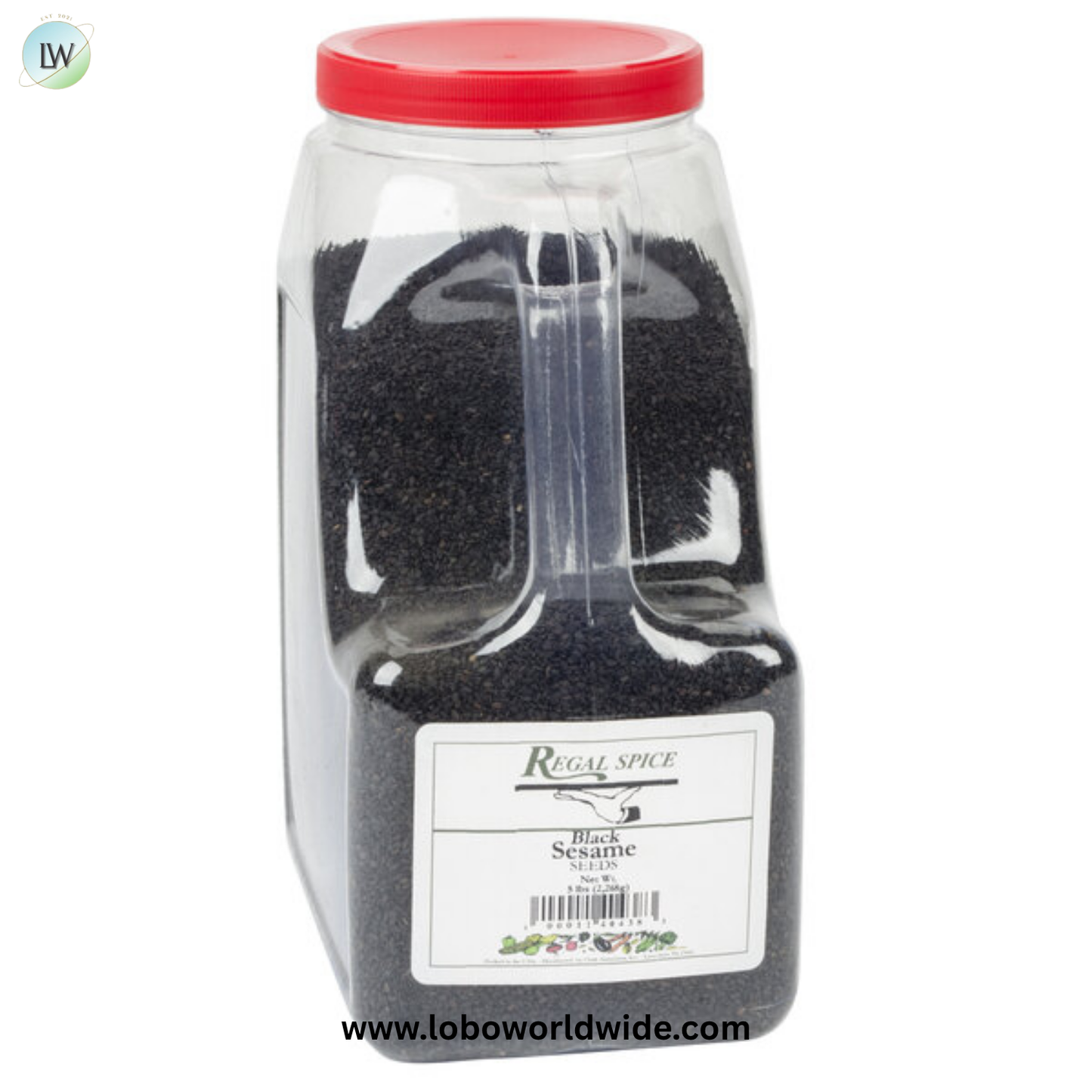 Regal Black Sesame Seeds - 5 lb.