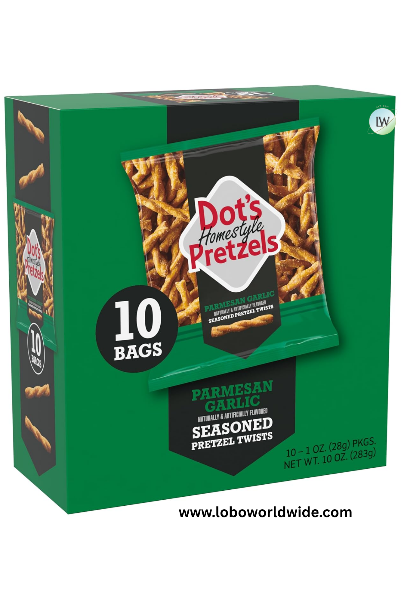 Dot's Homes Pretzel Twist Snack, 1oz. (Pack of 10)
