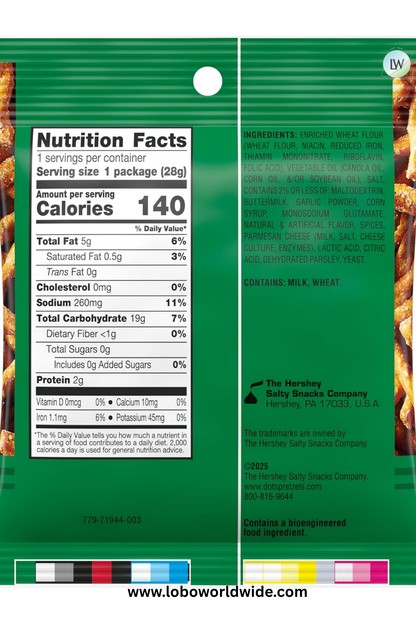 Dot's Homes Pretzel Twist Snack, 1oz. (Pack of 10)