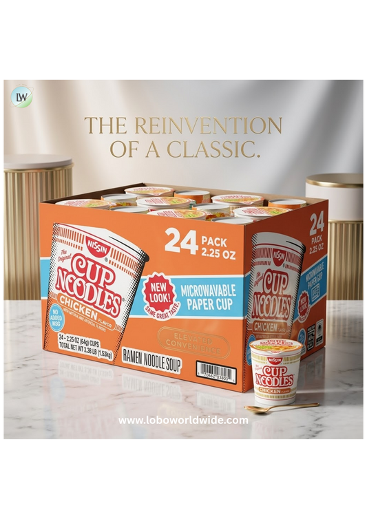 Nissin Cup Noodles, Chicken Flavor 2.25 oz., 24 ct.