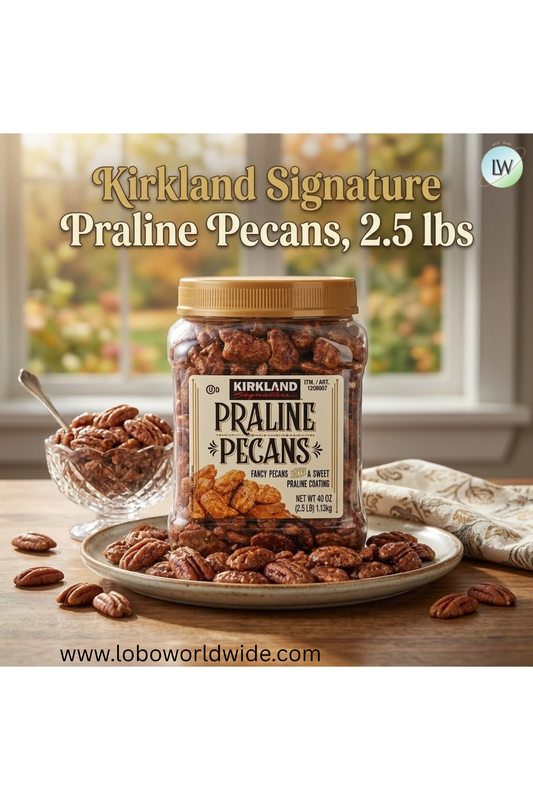 Kirkland Signature Praline Pecans, 2.5 lbs