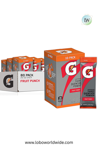 Gatorade Thirst Quencher Powder, 12 oz (Pack of 8)(Various Flavours)