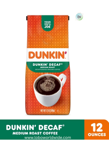 Dunkin’ Medium Roast Whole Bean Coffee, 12 oz.