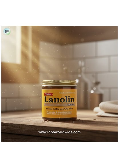 Pure Lanolin - Natural Moisturizer and Dry Skin Relief - All Natural
