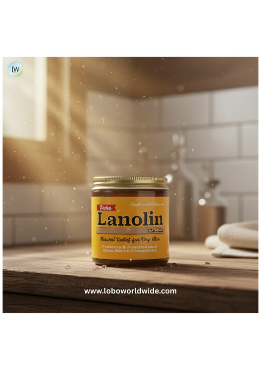 Pure Lanolin - Natural Moisturizer and Dry Skin Relief - All Natural