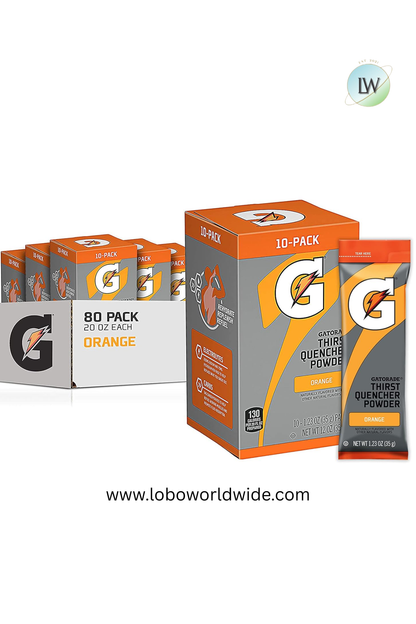 Gatorade Thirst Quencher Powder, 12 oz (Pack of 8)(Various Flavours)