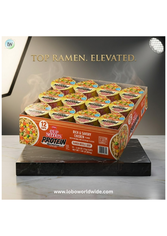 Cup Noodles Protein, 2.54 oz., 12 pk.