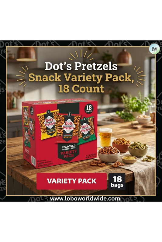 Dot's Pretzels Snack Variety Pack, 113.5 oz 8 ct.