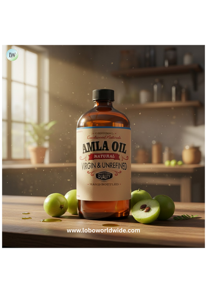 Amla Oil - Virgin Gooseberry Oil, Cold-Pressed