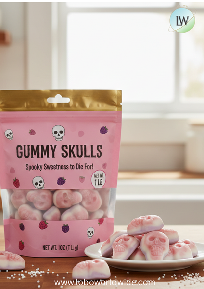 Gummy Skulls(Various Sizes)