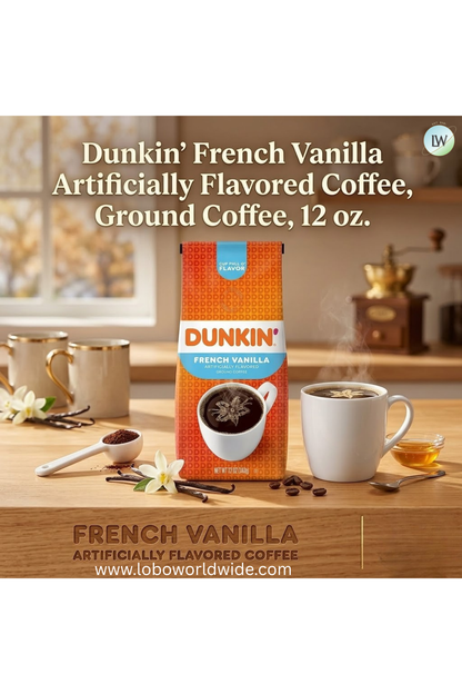 Dunkin’ Medium Roast Whole Bean Coffee, 12 oz.