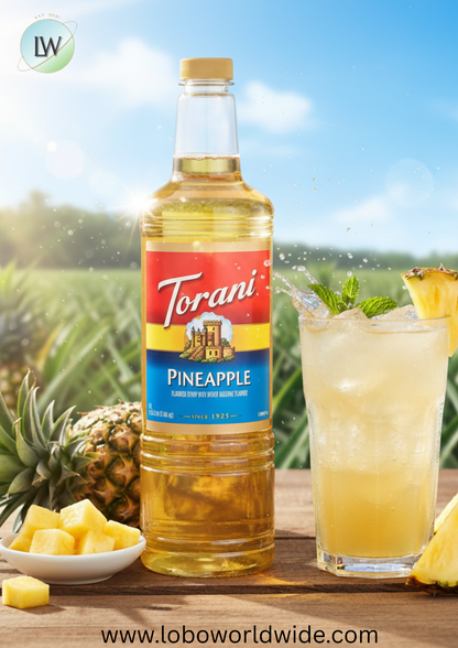 Torani Syrup Plastic Bottle 1 Liter - 6/Case (Various Flavors)