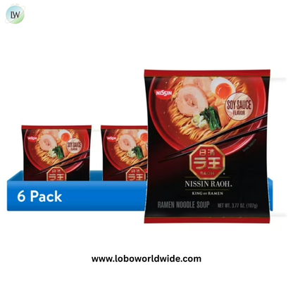 (6 pack) Nissin Foods Cup Noodles Stir Fry Ramen Noodles.