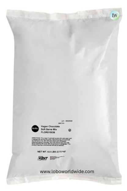 Frostline Vegan Chocolate Soft Serve Mix 6 lb