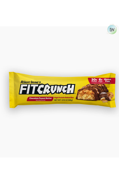 FITCRUNCH High Protein Baked Bar, 3.10 oz (Pack of 12)