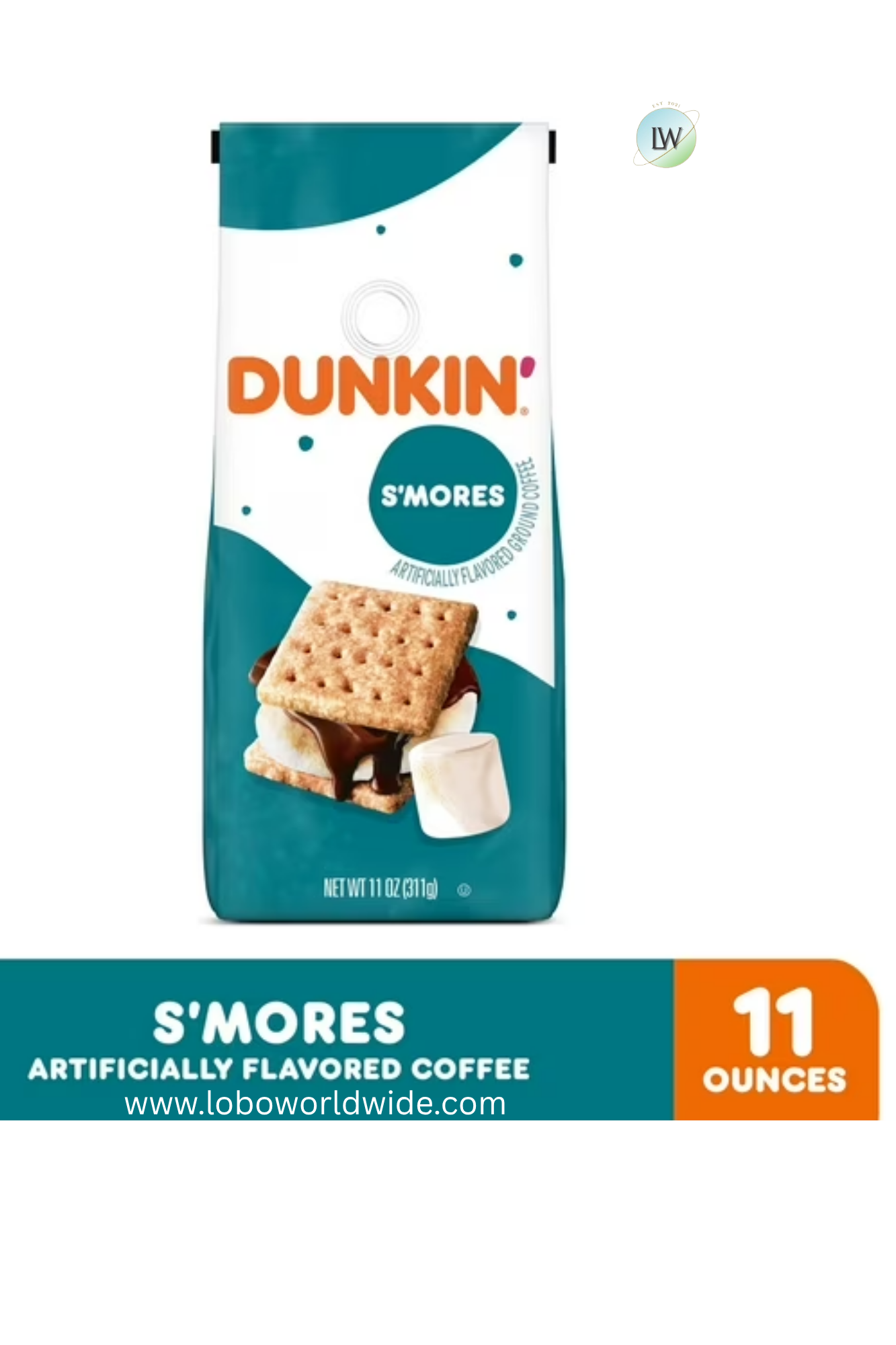 Dunkin’ Ground Coffee, 11 oz.