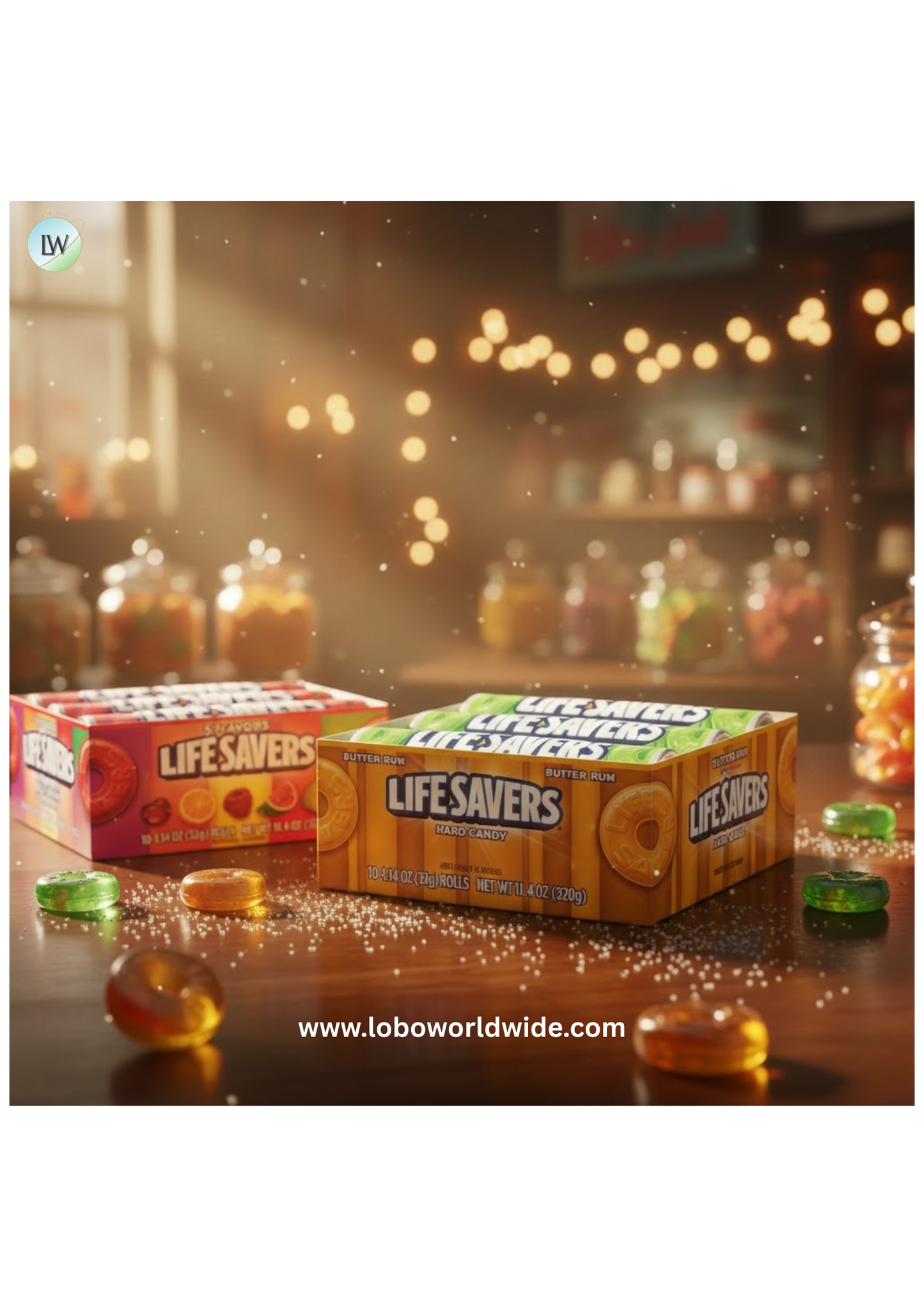 Lifesavers Box of Rolls 20 x 32 gms