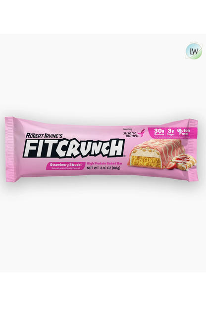 FITCRUNCH High Protein Baked Bar, 3.10 oz (Pack of 12)