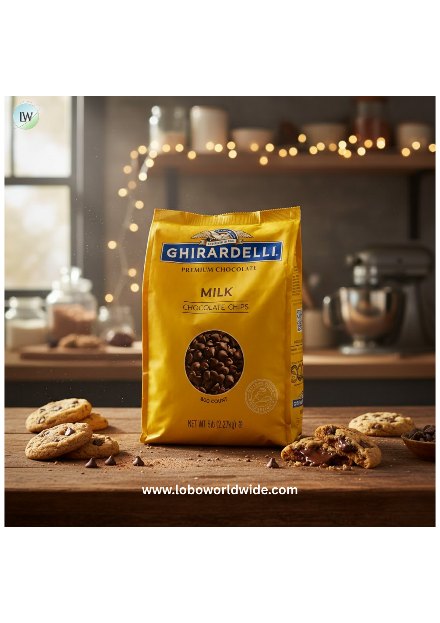 Ghirardelli Baking Chips, .8M, (Various Sizes)