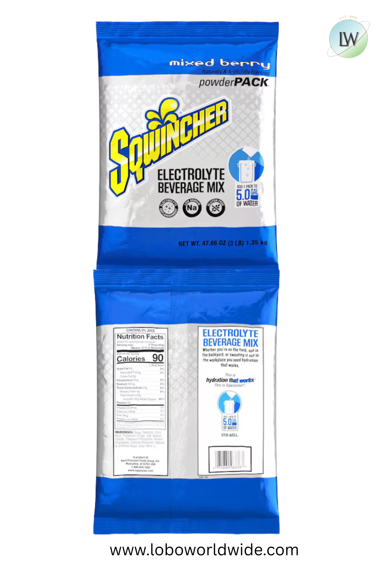Sports Drink Mix Powder 47.66 oz.(Various Flavours)