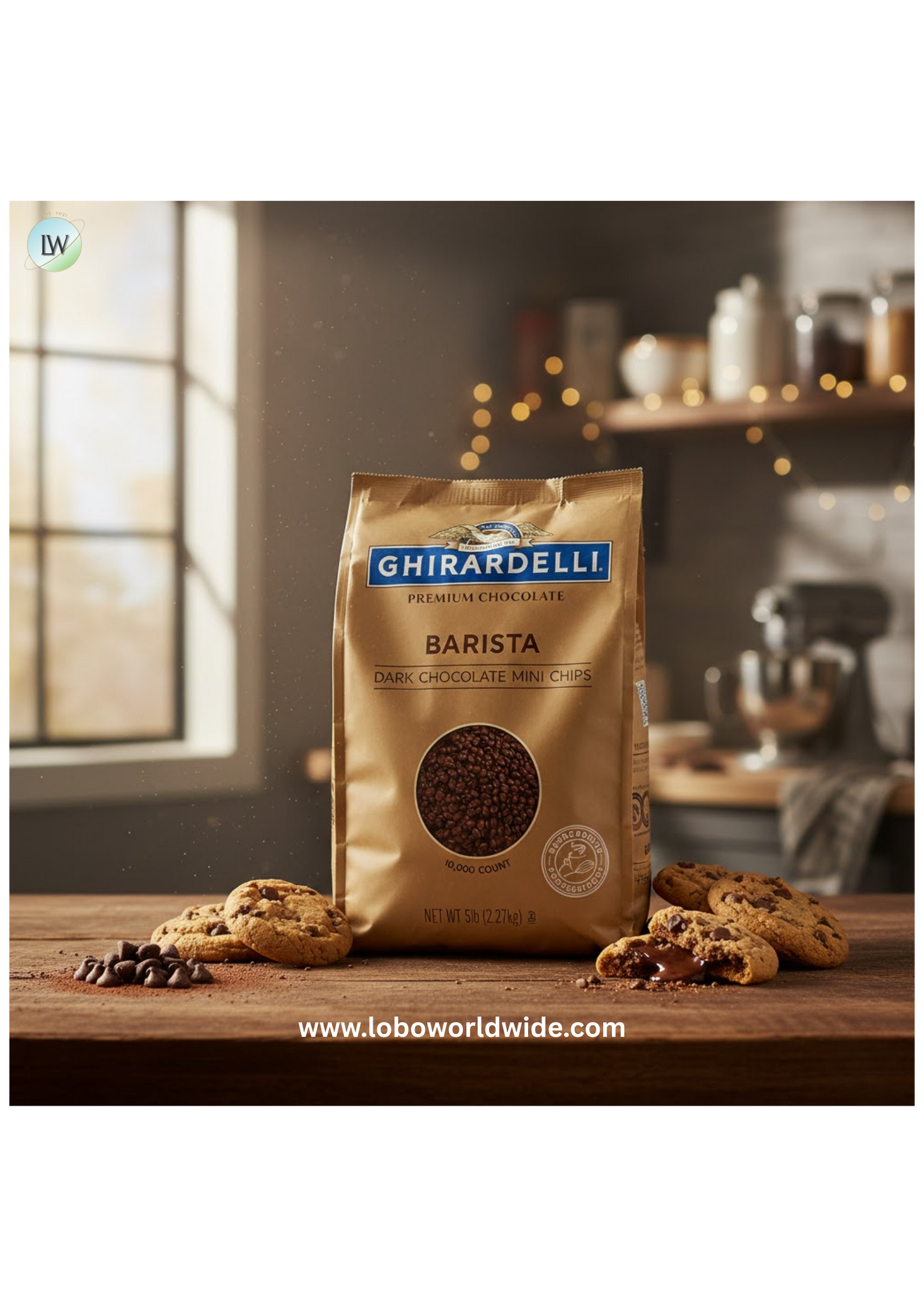 Ghirardelli Baking Chips, .8M, (Various Sizes)