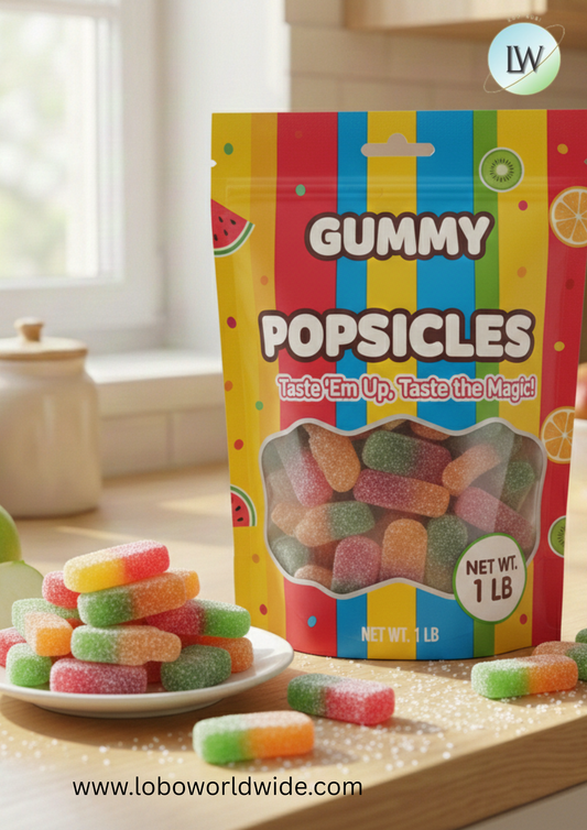 Gummy Popsicles(Various Sizes)