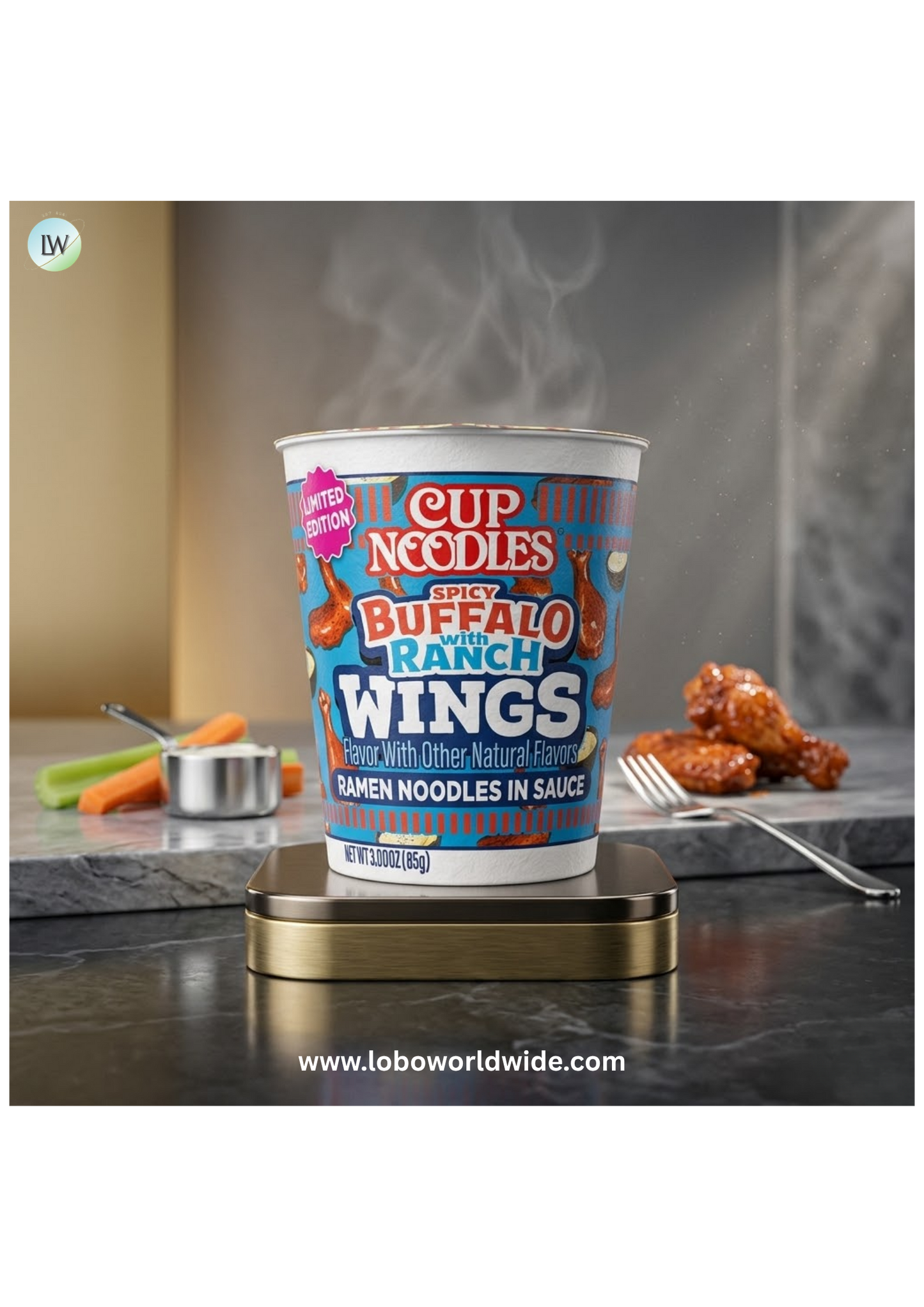 Nissin Cup Noodles, 3.0 oz Cup, Limited Edition