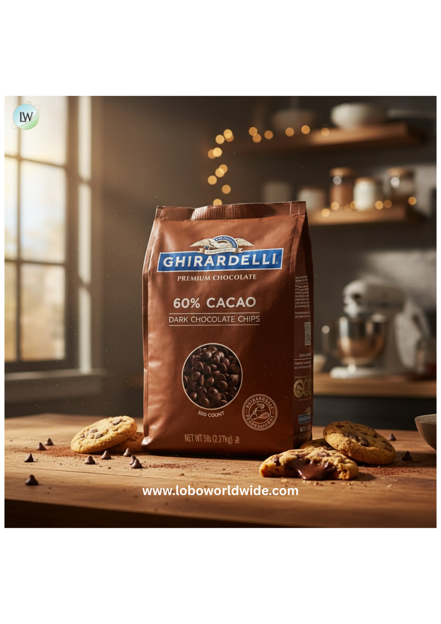Ghirardelli Baking Chips, .8M, (Various Sizes)