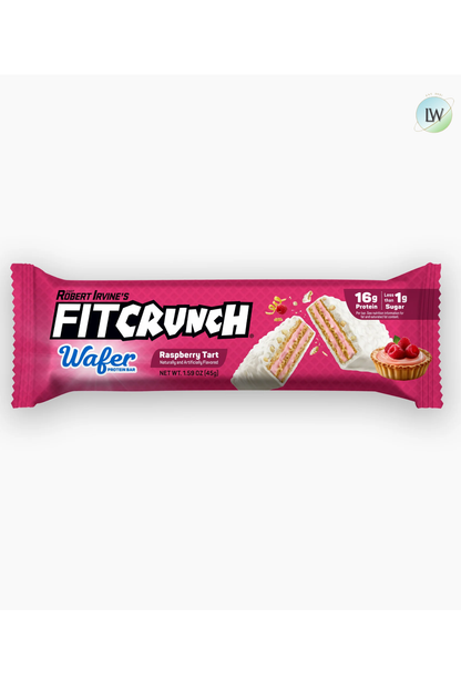 FITCRUNCH Wafer Protein Bars, 1.5 oz (Pack of 9)