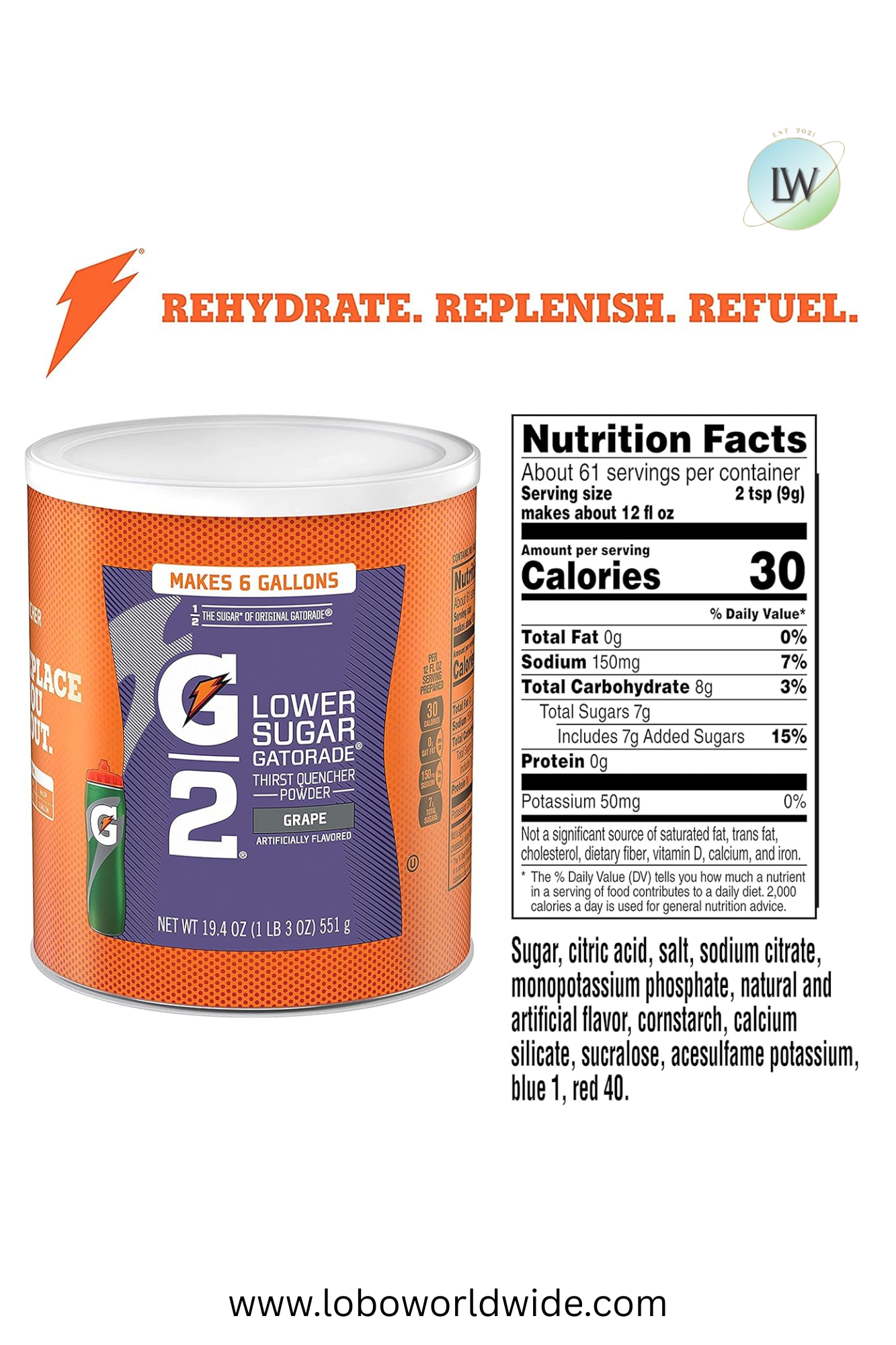 Gatorade Thirst Quencher Powder, 19.4 oz. (Pack of 3)(Various Sizes & Flavours)