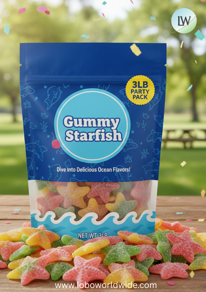 Gummy Starfish(Various Sizes)