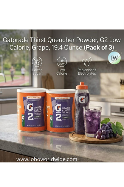 Gatorade Thirst Quencher Powder, 19.4 oz. (Pack of 3)(Various Sizes & Flavours)